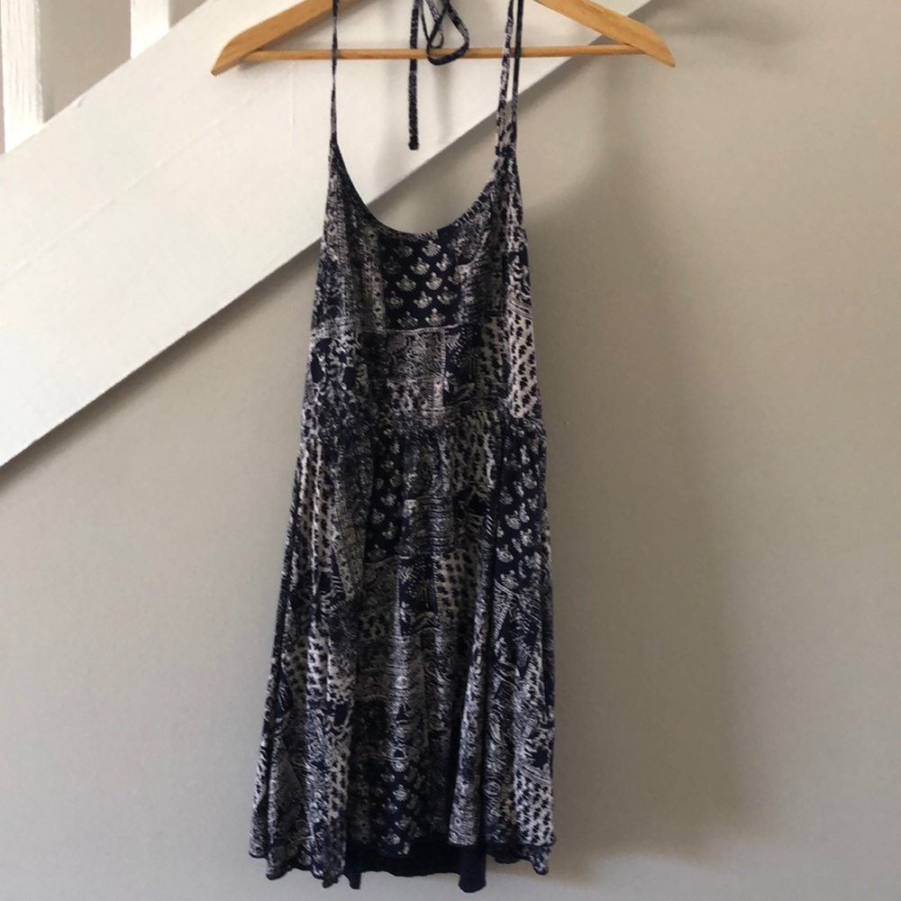 Billabong Patchwork Style Halter Dress